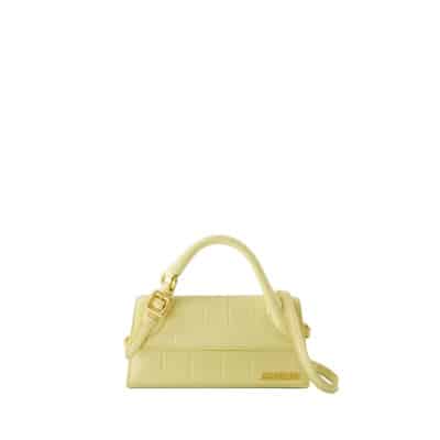 Gele Lange Boucle Tas Jacquemus , Yellow , Dames