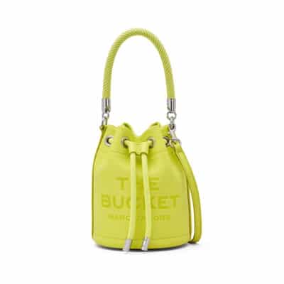 Gele Leren Tas met Trekkoordsluiting Marc Jacobs , Yellow , Dames