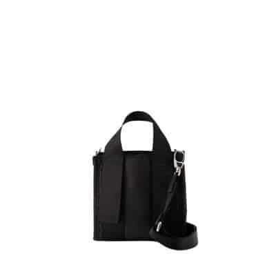 Gerecyclede Tech Shopper Tas - Synthetisch - Zwart Ganni , Black , Dames