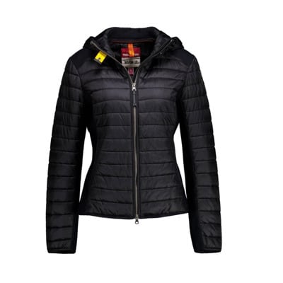 Gewatteerde Hoodie Jas Zwart Vrouwen Parajumpers , Black , Dames