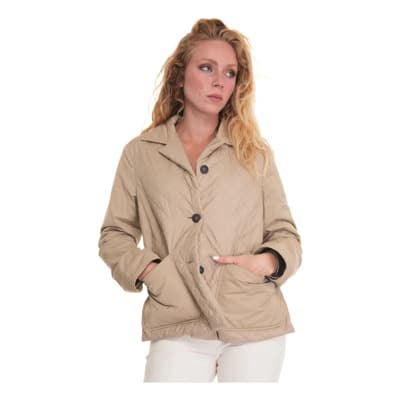 Gewatteerde Weekendjas Max Mara Weekend , Beige , Dames