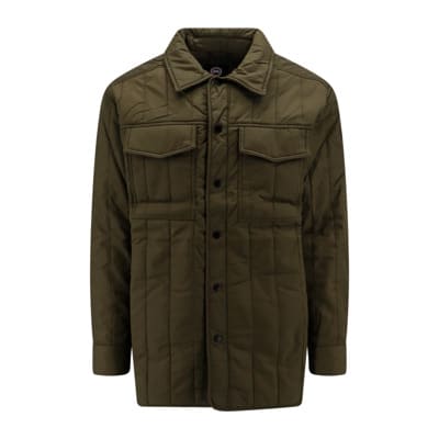 Gewatteerde nylon jas Canada Goose , Green , Heren