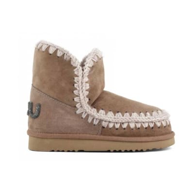 Glitter Mou 18 Eskimo Laars Mou , Brown , Dames