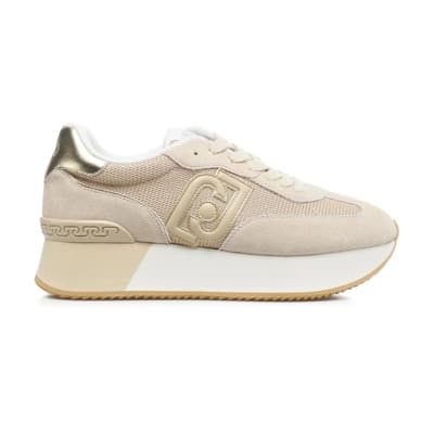 Gouden Sneakers voor Dames Liu Jo , Beige , Dames