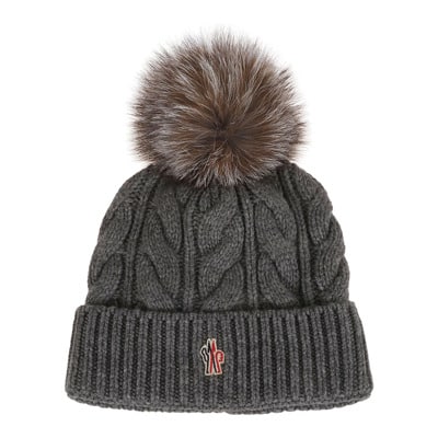 Grenoble Hoeden - Stijlvol en Trendy Moncler , Gray , Dames