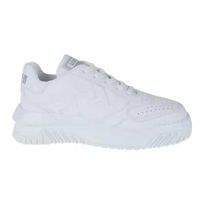 Griekse Odyssee Sneakers Versace , White , Heren