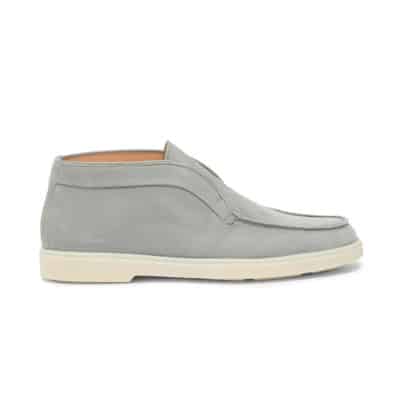 Grijze Desert Boots van Tumbled Nubuck Santoni , Gray , Dames