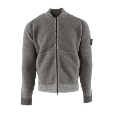 Grijze Heren Vest van Wolmix Stone Island , Gray , Heren