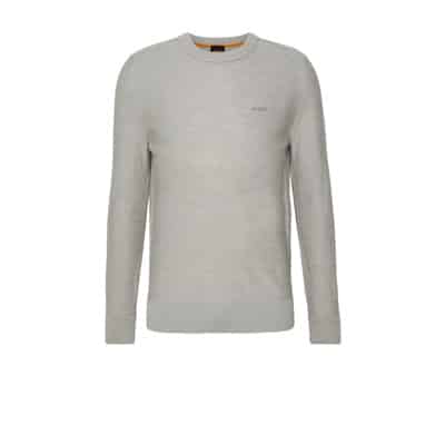 Grijze Sweaters voor Heren Hugo Boss , Gray , Heren