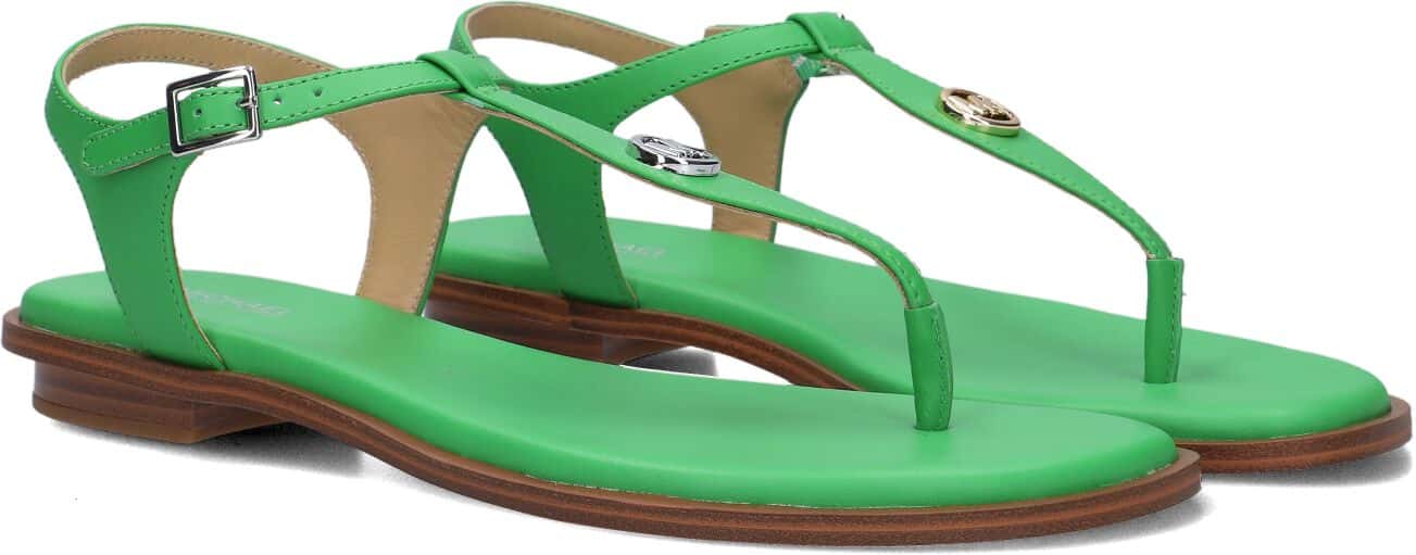 Groene Michael Kors Sandalen Mallory Thong