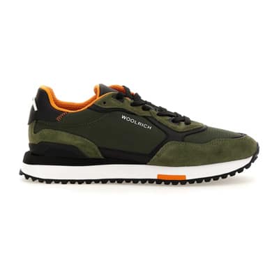 Groene Sneakers Woolrich , Green , Heren