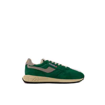 Groene Suède Sneakers Autry , Green , Heren