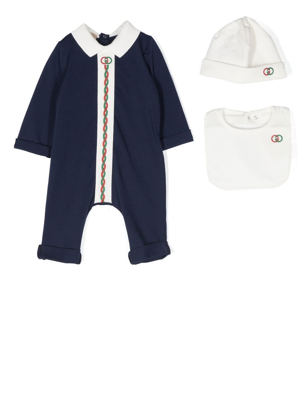 Gucci Kids Cadeauset met logo - Blauw