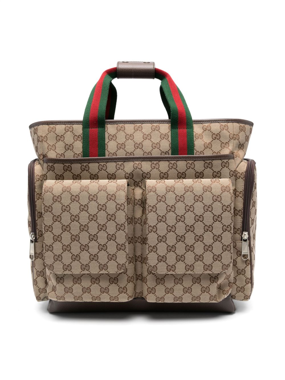 Gucci Kids GG Supreme canvas luiertas - Beige