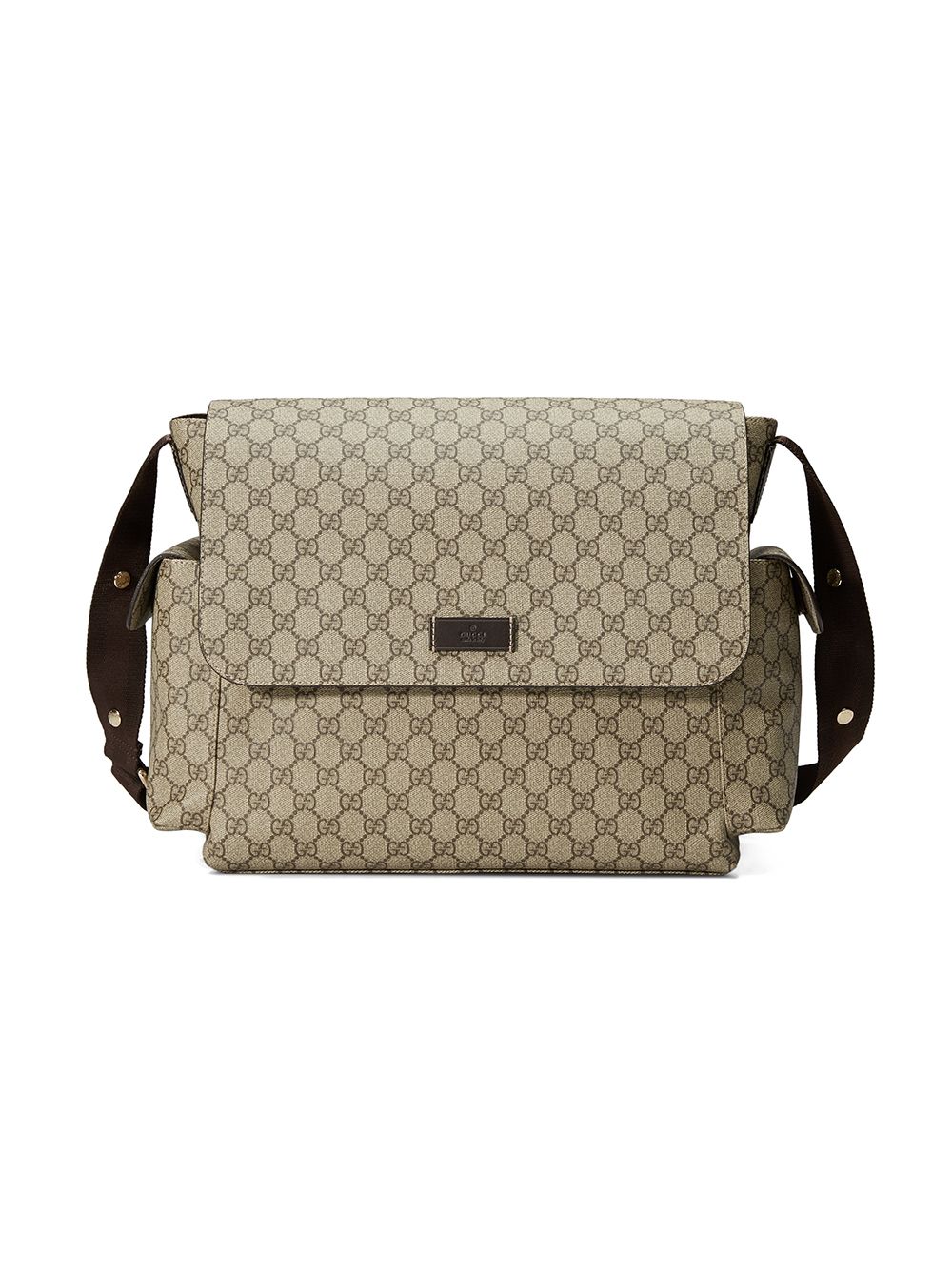 Gucci Kids GG Supreme luiertas - Beige