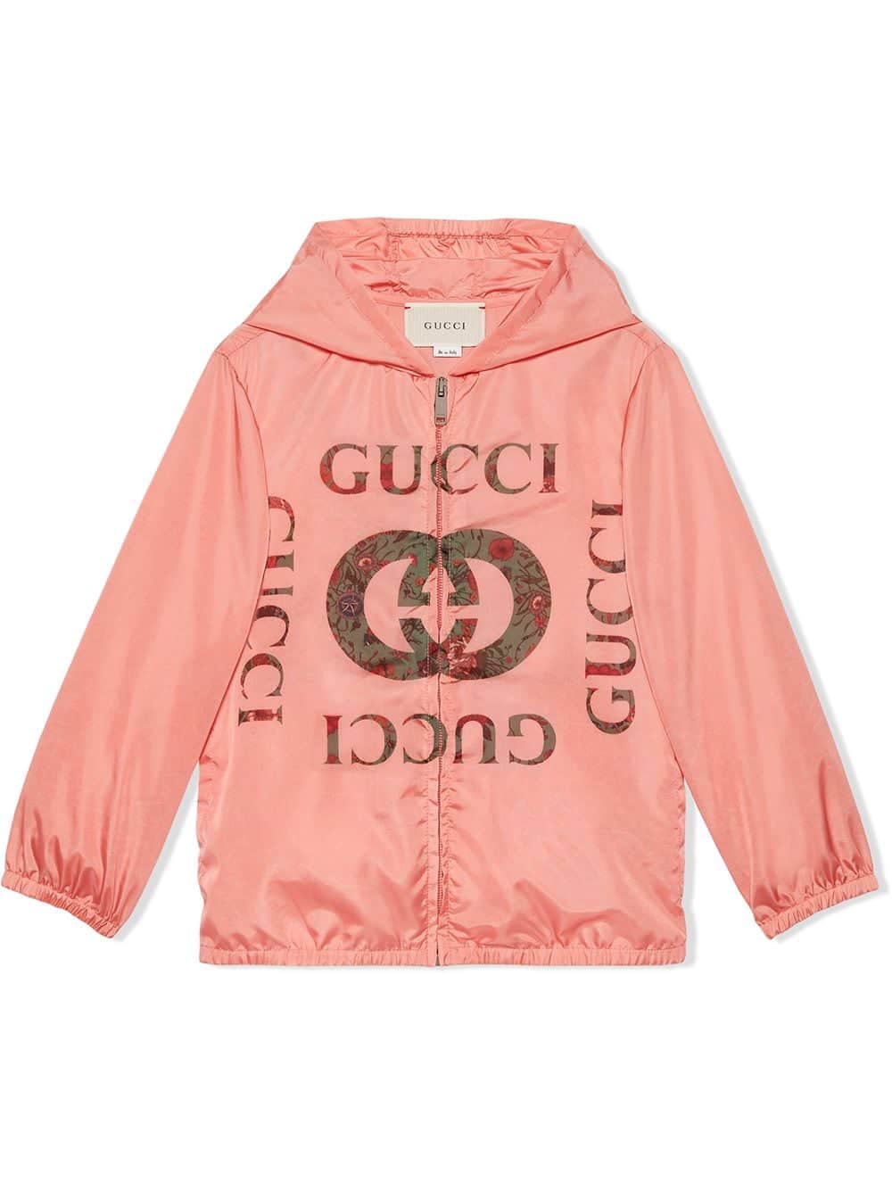 Gucci Kids Jack met capuchon - Roze