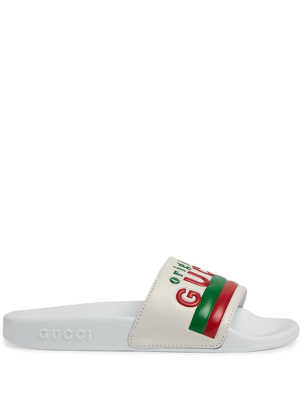 Gucci Kids Original Gucci slippers - Wit