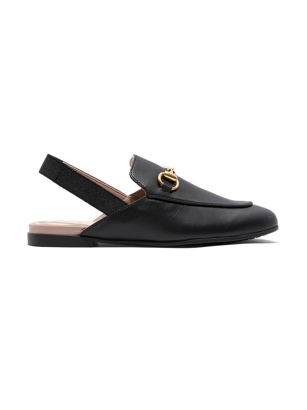 Gucci Kids slingback slippers - Zwart