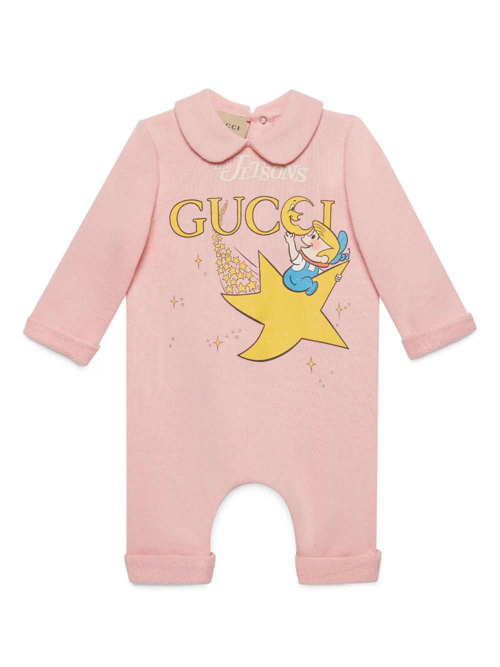 Gucci Kids x The Jetson romper met logoprint - Roze