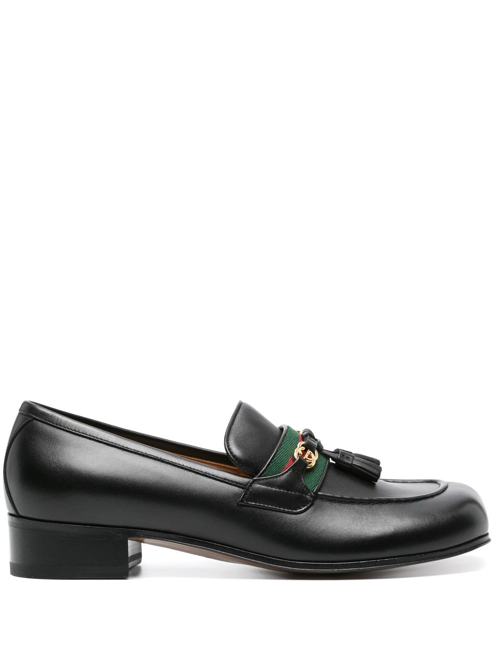 Gucci Loafers met GG logo - Zwart