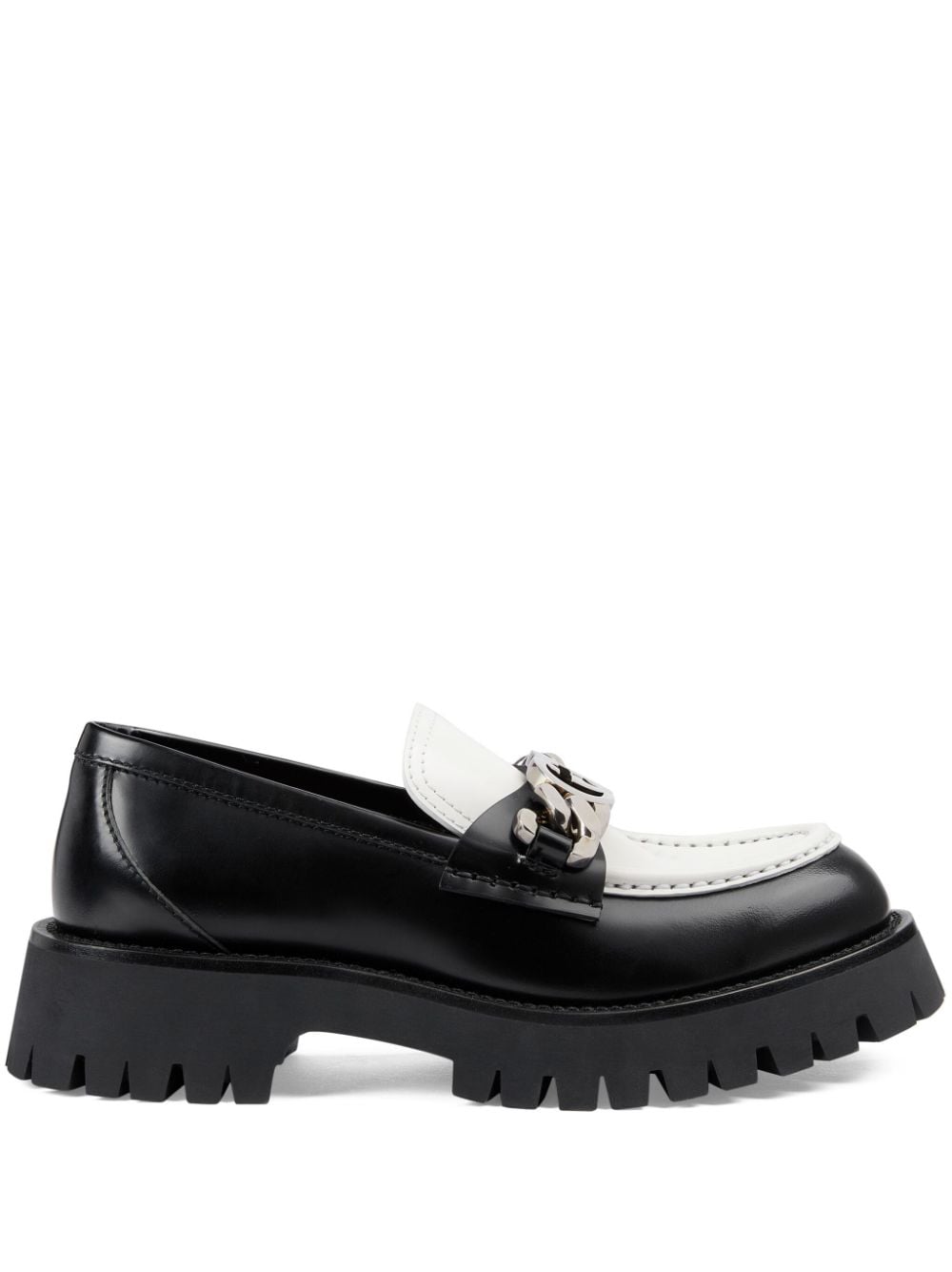 Gucci Loafers met GG-logo - Zwart