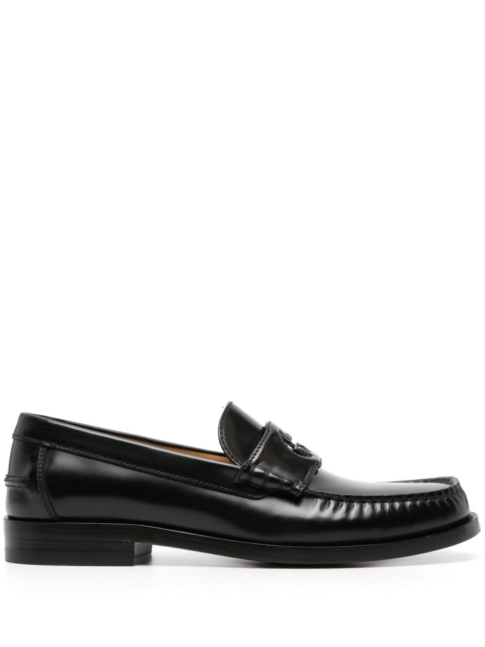 Gucci Loafers met GG logo - Zwart