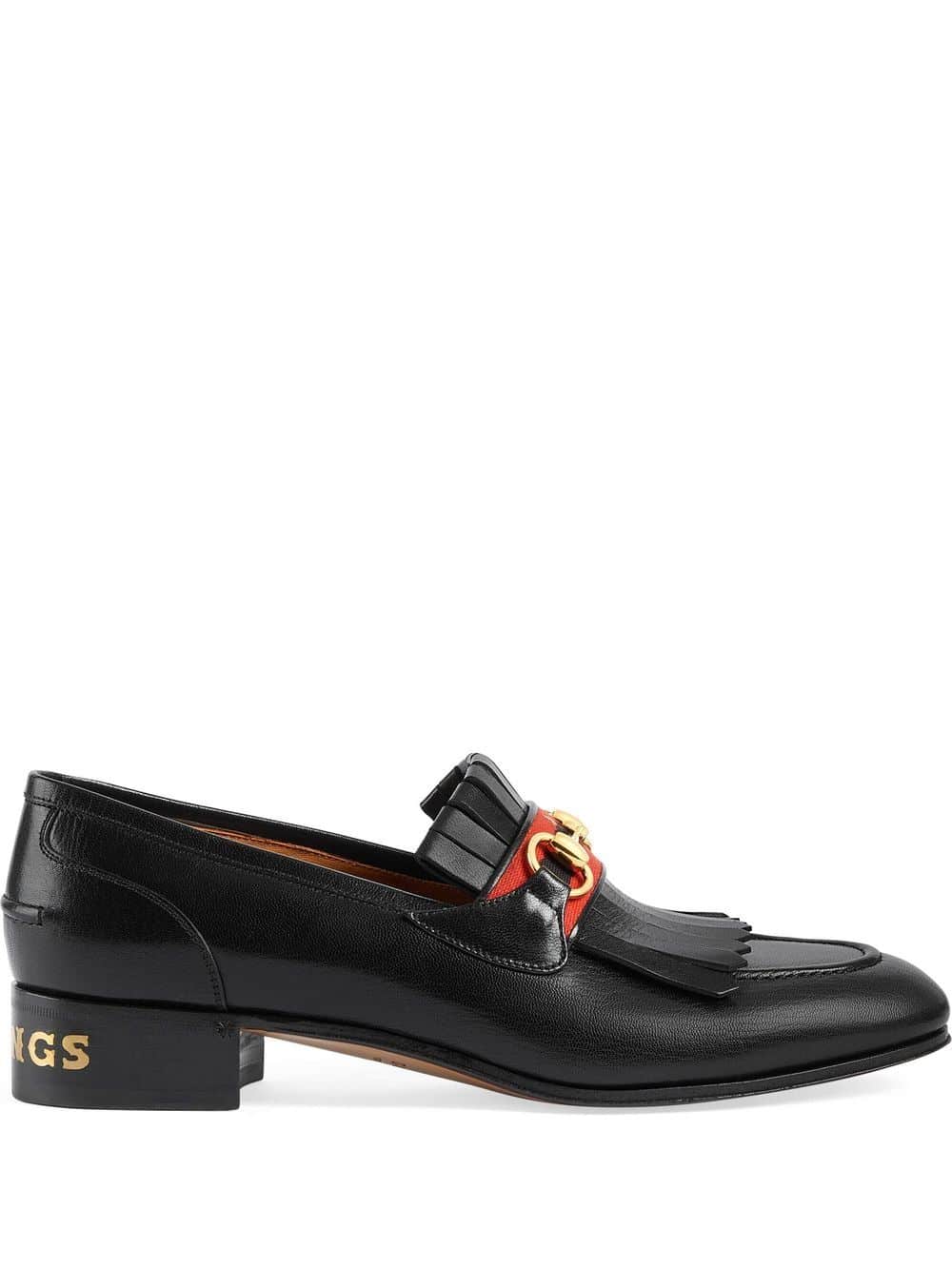 Gucci Loafers met horsebit detail - Zwart