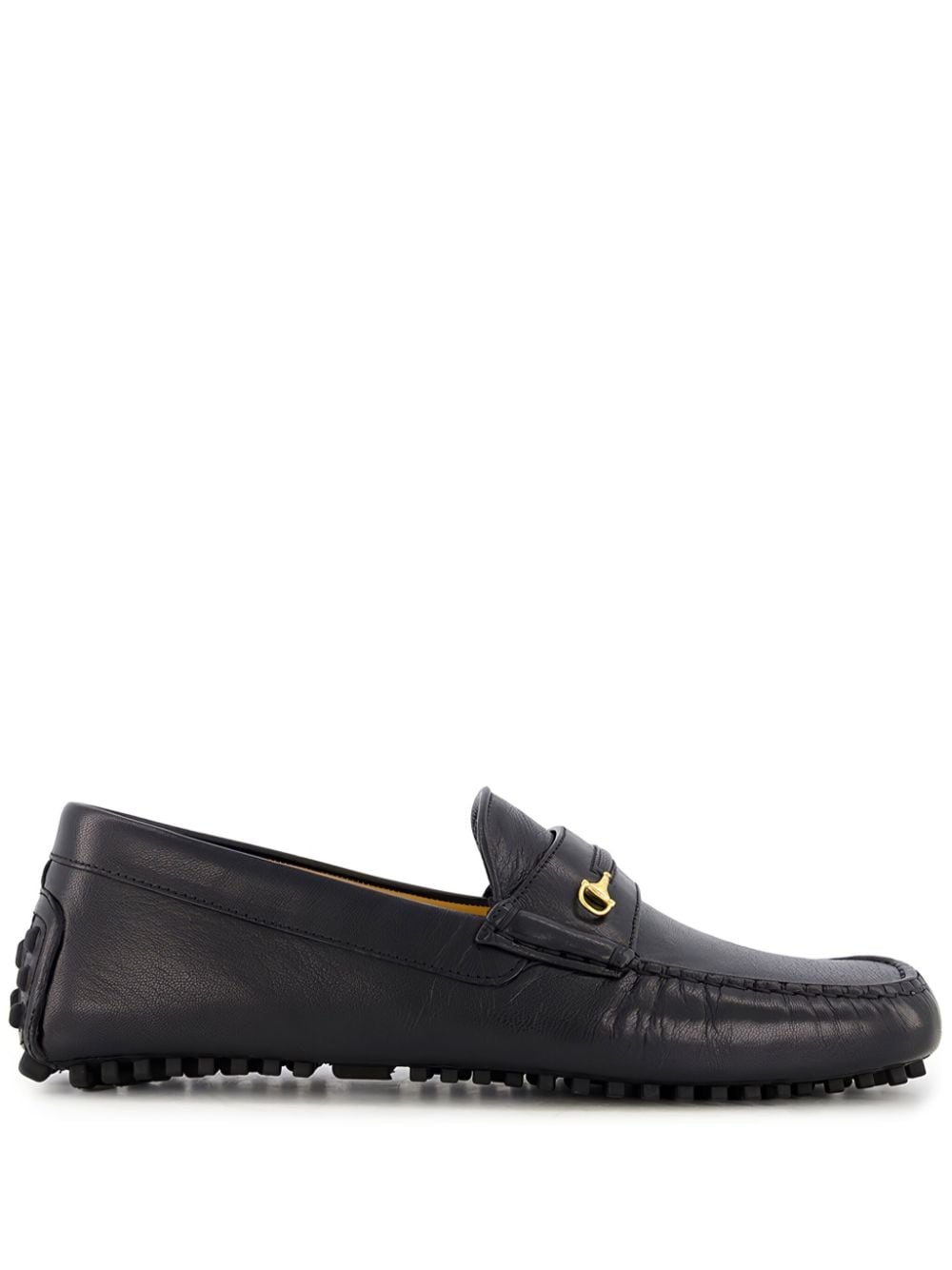 Gucci Loafers met vierkante neus - Zwart