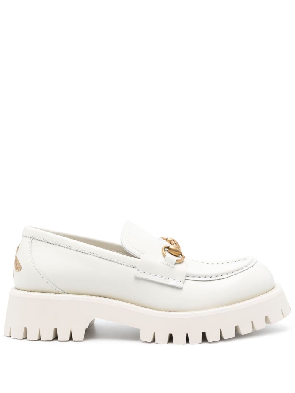 Gucci Loafers verfraaid met horsebit - Wit