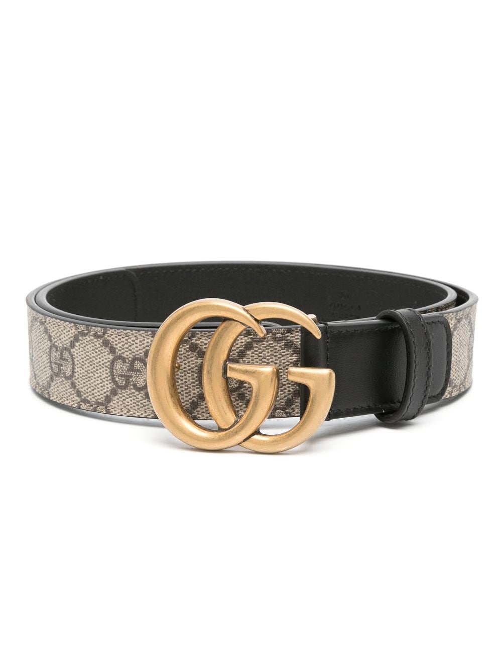 Gucci Riem met GG gesp - Beige