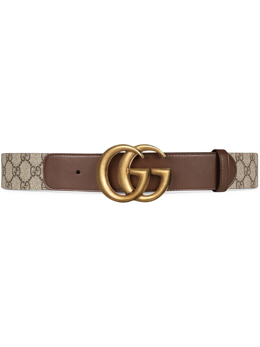 Gucci Riem met GG gesp - Bruin