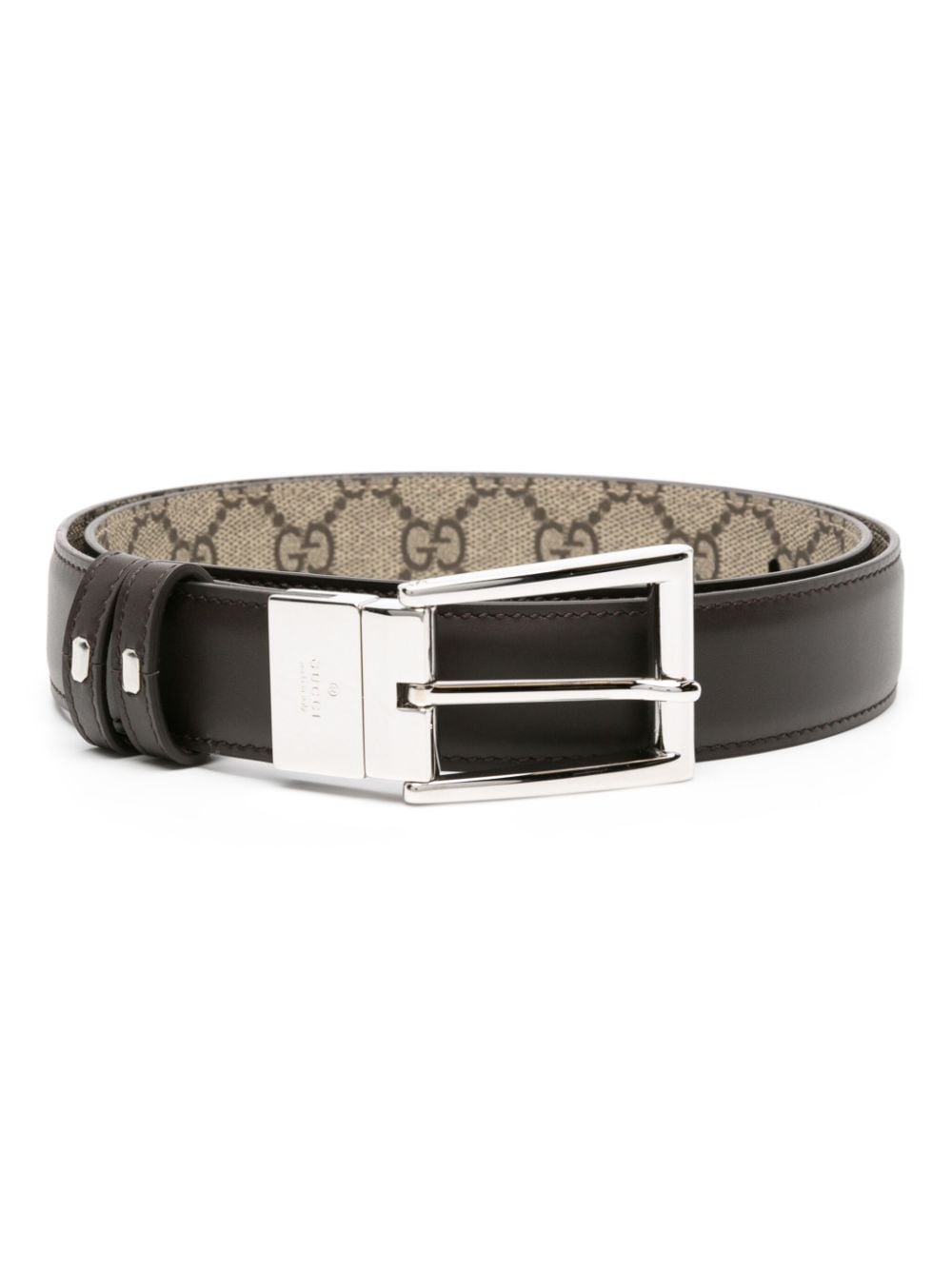 Gucci Riem met GG-logo - Bruin