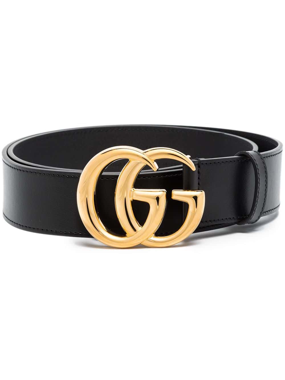 Gucci Riem met GG logo - Zwart