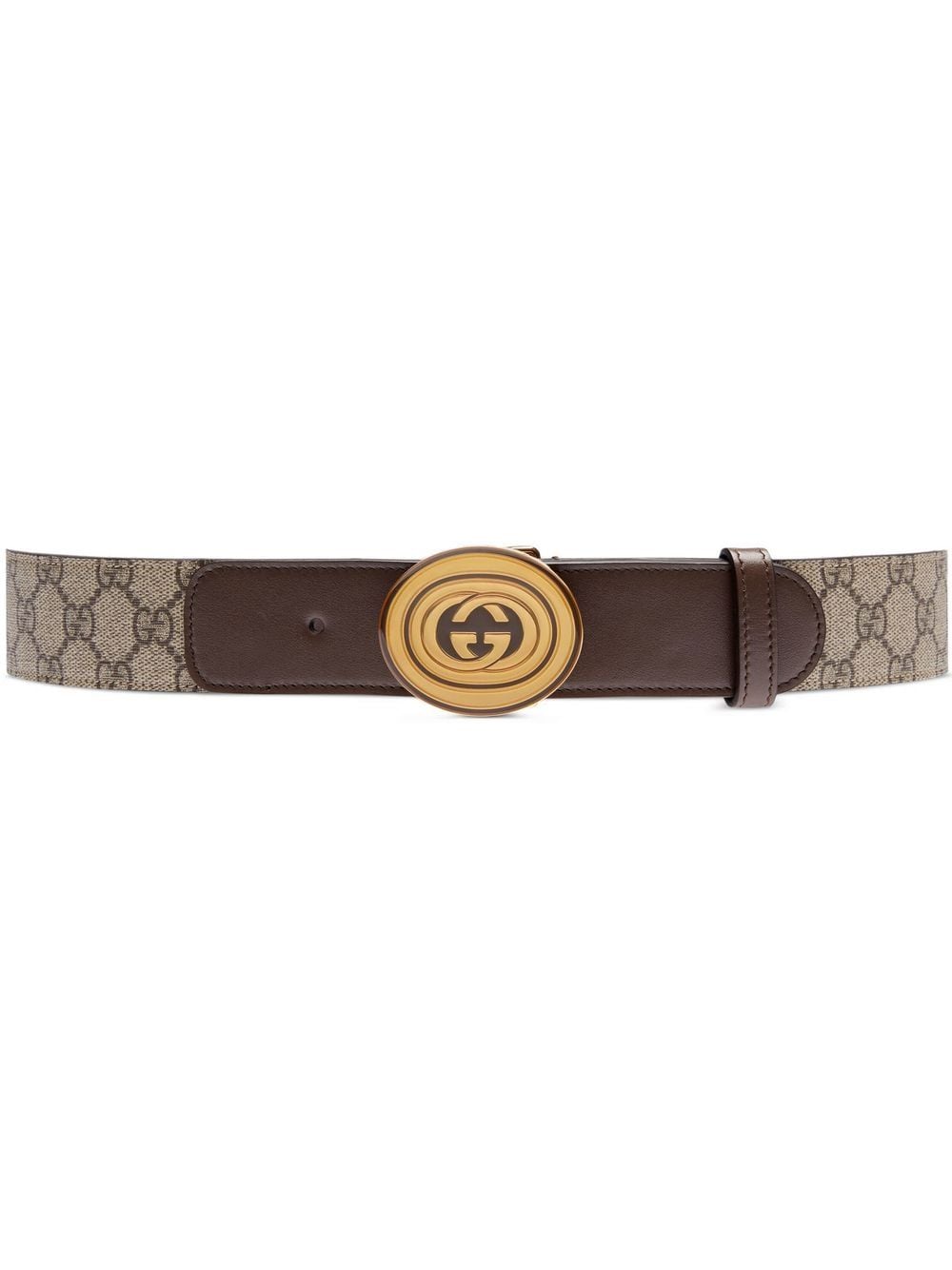 Gucci Riem met gesp - Beige