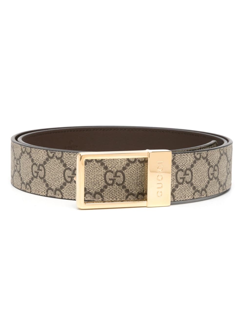 Gucci Riem met gesp - Beige