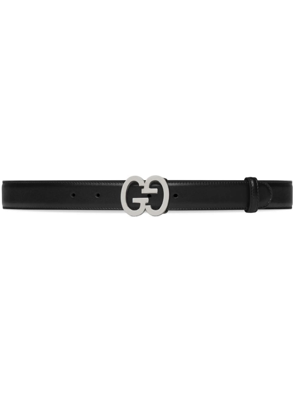 Gucci Riem met logo-gesp - Zwart