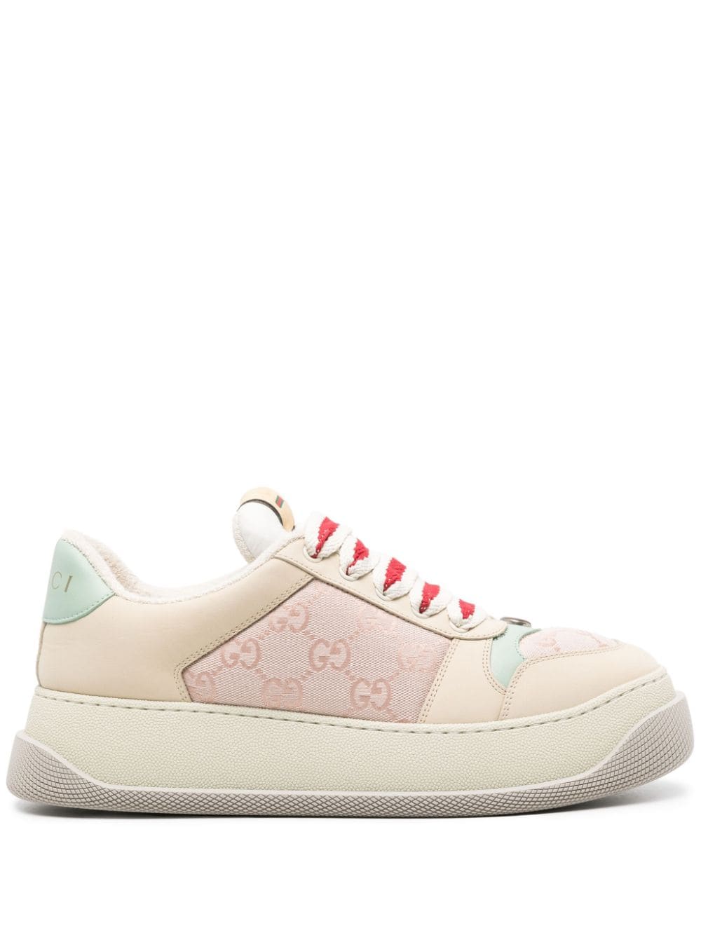 Gucci Screener GG sneakers met vlakken - Roze