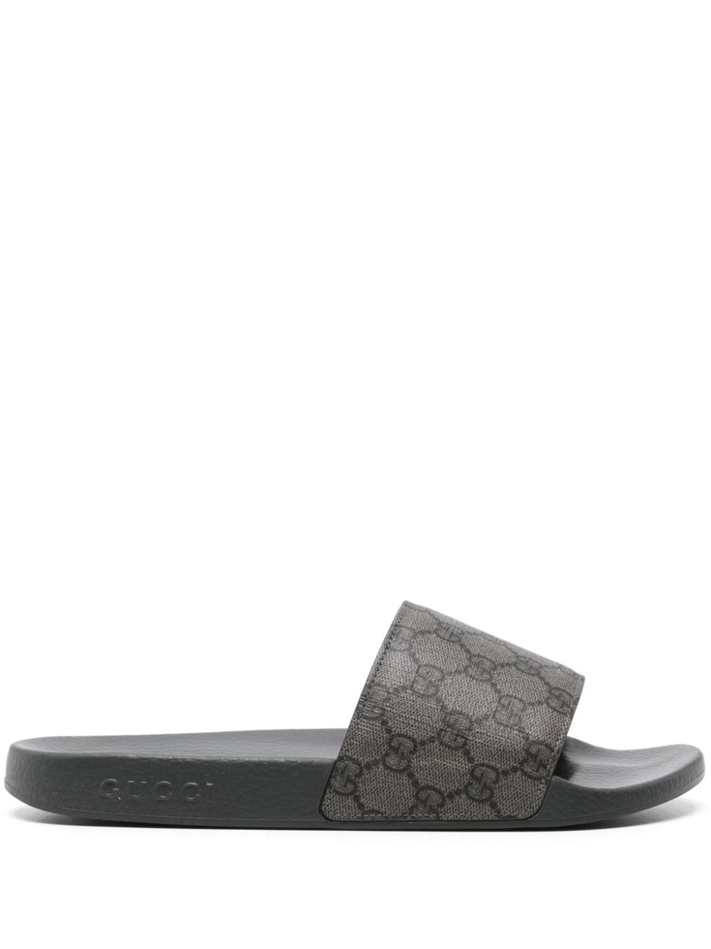 Gucci Slippers met GG monogram - Grijs