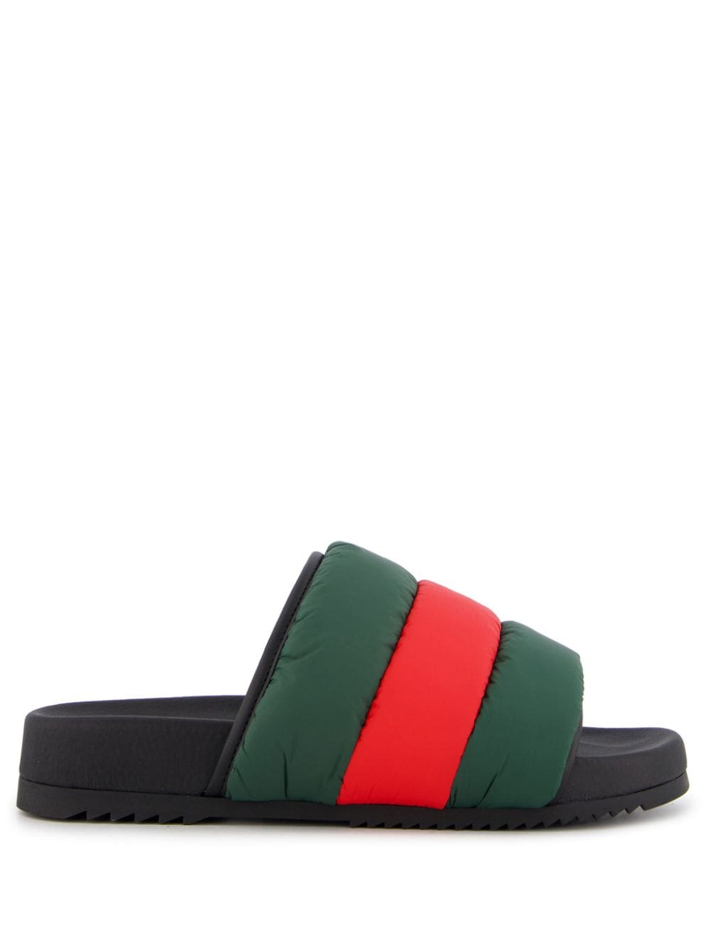 Gucci Slippers met open neus - Groen