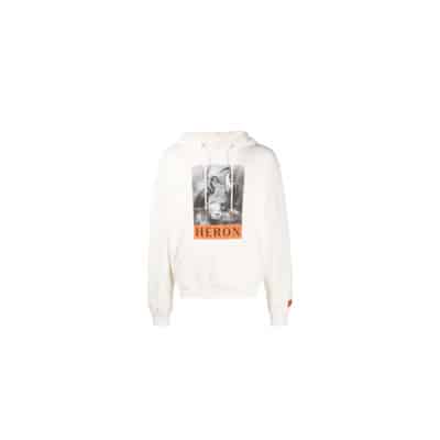 Halftone Heron Hoodie Heron Preston , White , Heren