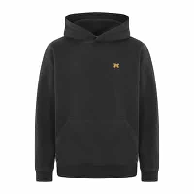 Heren Back Foggy Pa Hoody Palm Angels , Black , Heren