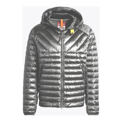 Heren Donsjas met Hoge Kraag en Capuchon Parajumpers , Gray , Heren