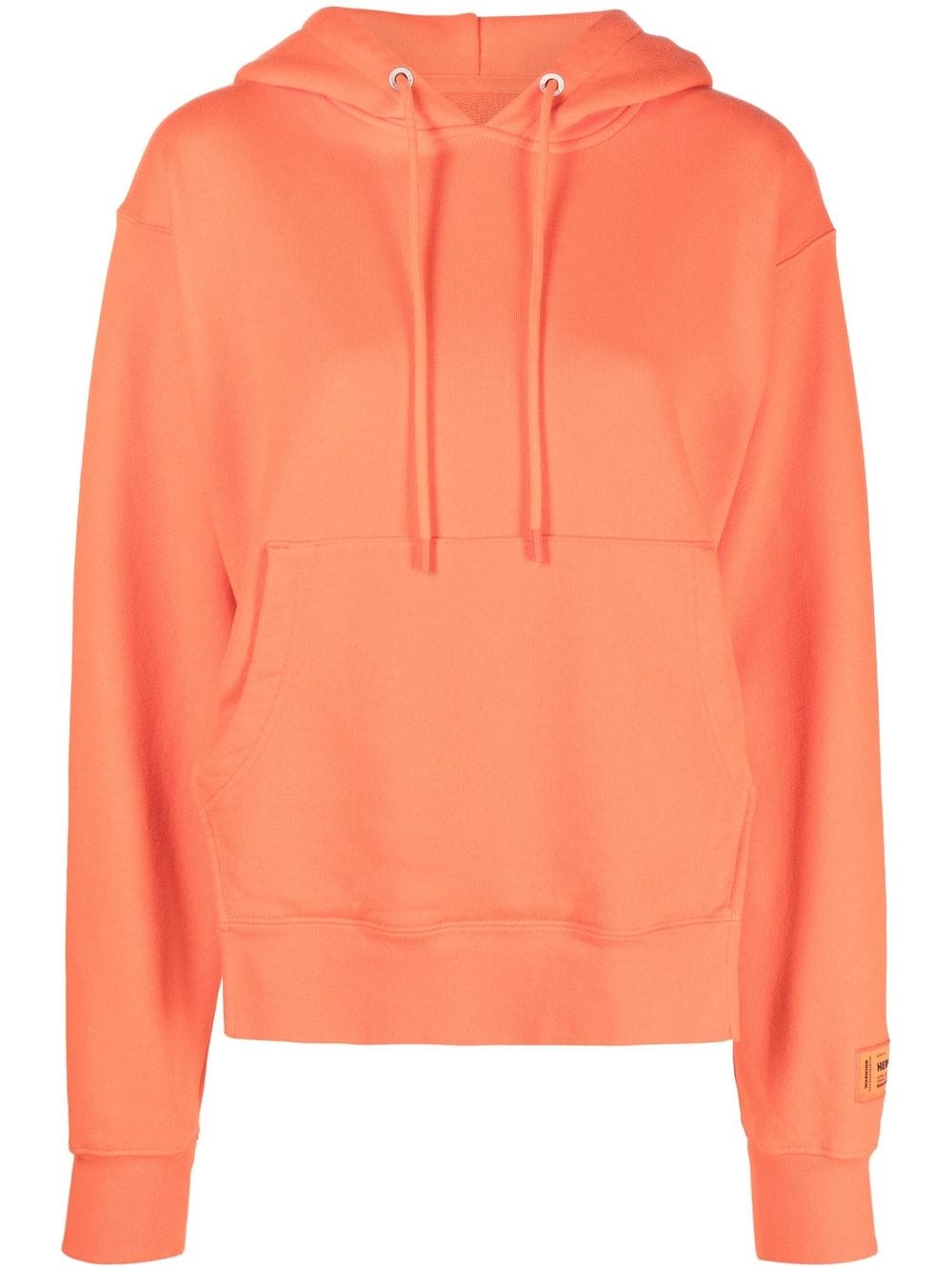 Heron Preston Hoodie met split - Oranje