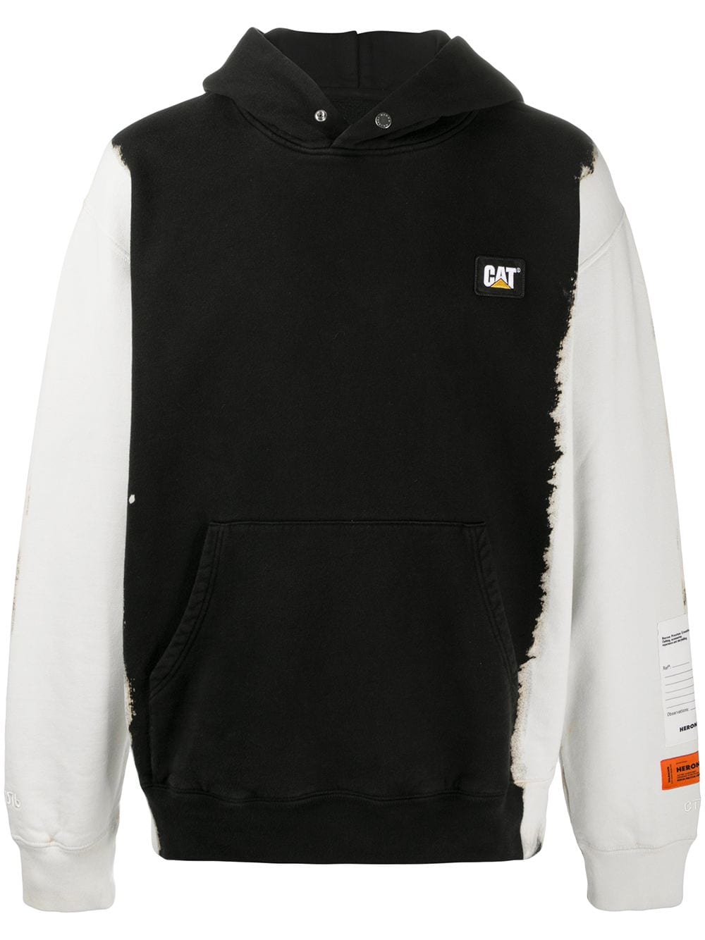 Heron Preston x Caterpillar hoodie - Zwart