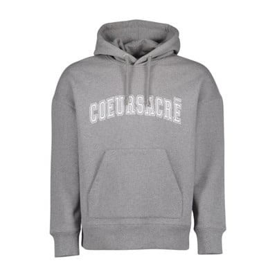 Hoodie met Heilig Hart Ami Paris , Gray , Dames