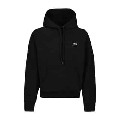 Hoodies Ami Paris , Black , Heren