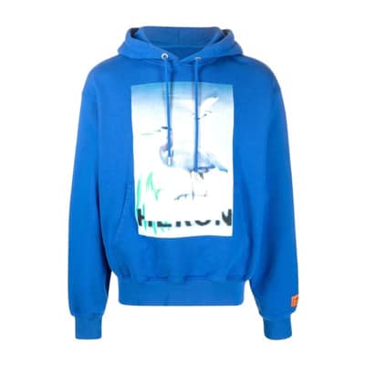 Hoodies Heron Preston , Blue , Heren