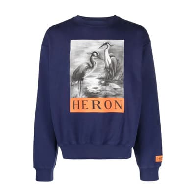 Hoodies Heron Preston , Blue , Heren