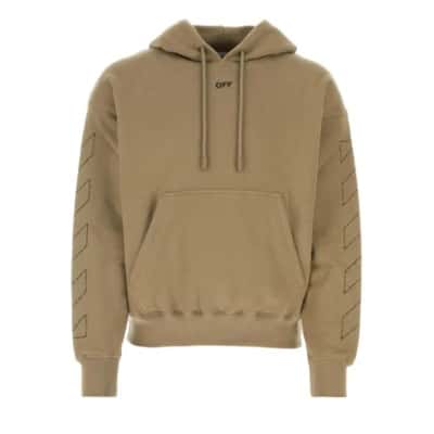 Hoodies Off White , Beige , Heren