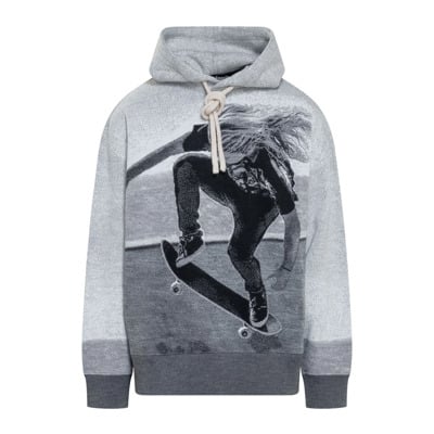 Hoodies Palm Angels , Gray , Heren